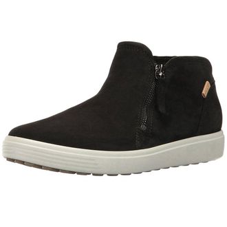 Ecco Ecco Soft 7 Nubuck Womens Boots - Black - Size:UK 5-5.5