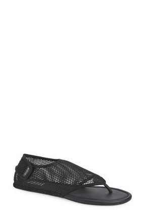 Alaia Mesh Sandal in Noir at Nordstrom Rack, Size 7Us / 37Eu