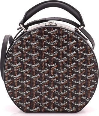 Goyard Alto Hatbox Bag Coated Canvas
