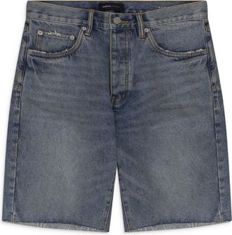 Purple Light Indigo Cast Iron Shorts