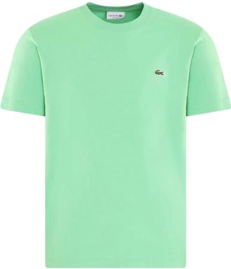 Lacoste Groene T-shirt voor heren - Heren - T-shirts - Groen - XL - Tops