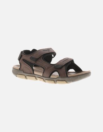 Wrangler Mens Wrangler Mens Walking Sandals Buster brown UK Size - Size: 12