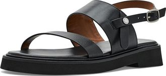 Barbour Dakota Sandals Womens Sandals Black : 10 M, Leather