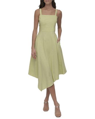 DKNY Dkny Linen-Blend Dress