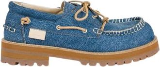 Moschino Mocasines n&aacute;uticos de mezclilla - Shoes - Hombre - Azul - 42 EU