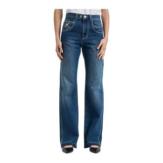 Isabel Marant Dames, Jeans, Blauw, Maat: 2XS Katoen
