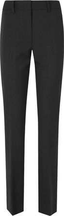 Federica Tosi Straight Broeken - Dames - Straight fit broeken - Grijs - XS - Broeken