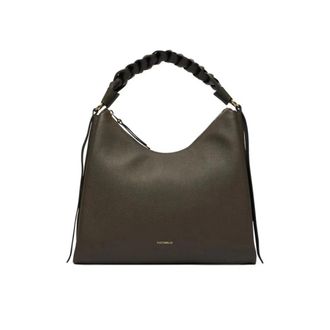Coccinelle Boheme Grana Double - Dames - Handtassen - Groen - ONE Size - Leer - Tassen