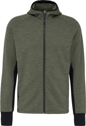 Stoic MerinoFleece260 FlenSt. II Zip Hoody Merinohoodie f&uuml;r Herren | oliv