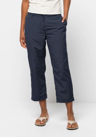 Jack Wolfskin Outdoorhose JACK WOLFSKIN KALAHARI 7/8 PANTS W, Damen, Gr. 34, Normalgr&ouml;ssen, blau (night, blau), OBERSTOFF: 100% POLYAMID; Futter: 65% POLYESTER, 35%