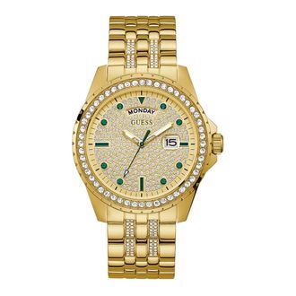 Guess Comet Watch - unisex - Accessoires - Geel - Maat: ONE Size