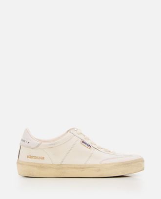 Golden Goose Natural Lace Up Sneakers