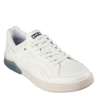 Skechers Mens New Cup in White/Green - Size UK 6.5