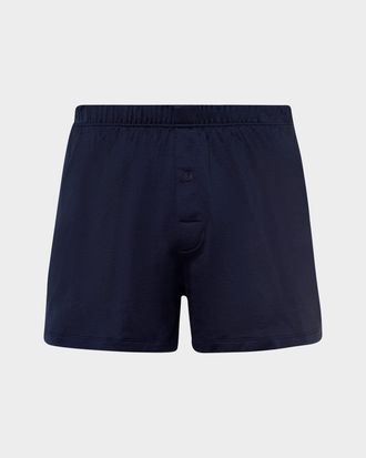 Hanro Men & apos;s Sporty Mercerized Cotton Boxers