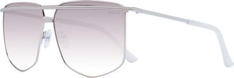 Guess Womens Gu7764 Oversized Square Sunglasses - Lilac Metal - One Size