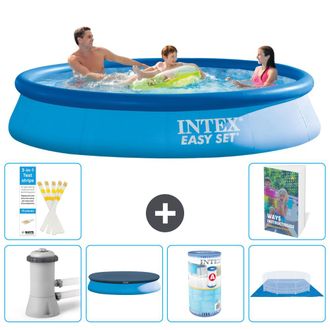Intex Piscina Easy Set Redonda - 366x76 Cm - 7-piezas S341