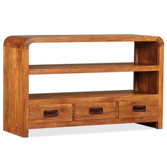 vidaXL Mueble De Tv Madera Maciza Acacia 90x30x55 Cm Vidaxl