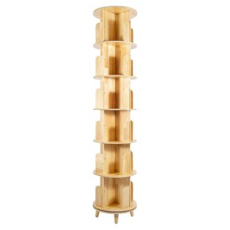 OEM Estanter&iacute;a De 6 Niveles Para Una Organizaci&oacute;n Que Ahorra Espacio, De Madera