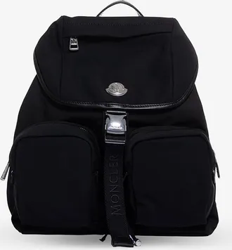 Moncler Wasserdichter Nylon- und Lederrucksack New Trick