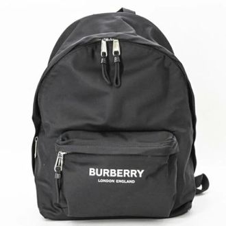 Burberry Pre-owned Backpacks, male, Black, Size: ONE SIZE Pre-owned Vintage Backpack
