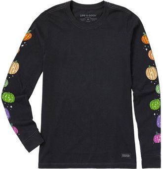 Life is good Long Sleeve Crusher T-Shirt