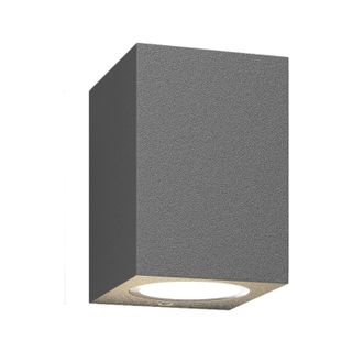 Lucande Lucande - L&aacute;mpara De Pared Exterior xava En Negro Aluminio