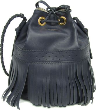 J & M Davidson Leather Shoulder Bag (Pre-Owned)