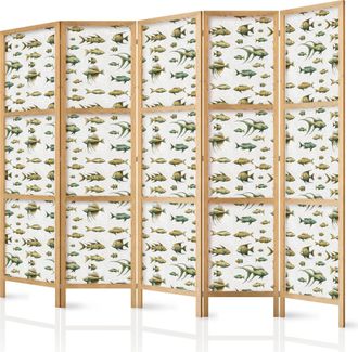 Artgeist Biombo Artgeist Beige 225x172 Cm Madera Tela 3 O 5 Paneles