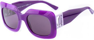 Jimmy Choo London Womens GAYA 54 S RY8UR Sunglasses - Purple - One Size