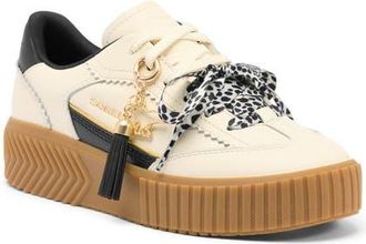 Sorel Ona Ave Platform Sneaker in Snow/Black at Nordstrom, Size 10.5