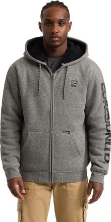 Ecko Mens One Hit faux shearling Hoodie in Grey Marled at Nordstrom, Size Xxx-Large