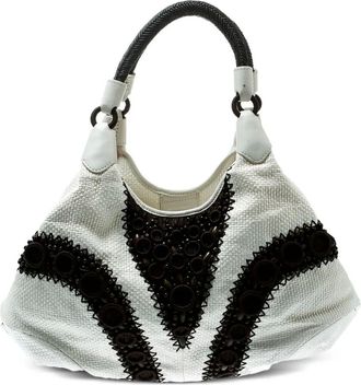Cole Haan Borsa tote Intrecciata in pelle - Bianco