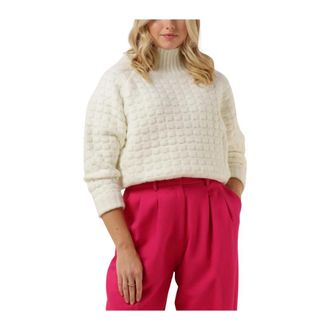 Silvian Heach Dames Truien vesten Lupetto M/l - Sweater - Dames - Coltruien - Beige - L - Truien & Vesten