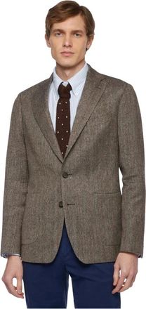 Brooks Brothers Uomo, Giacche, Marrone, S, new