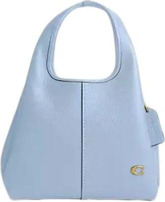 Coach Lana Schoudertas 23 - Dames - Handtassen - Blauw - ONE Size - Leer - Tassen