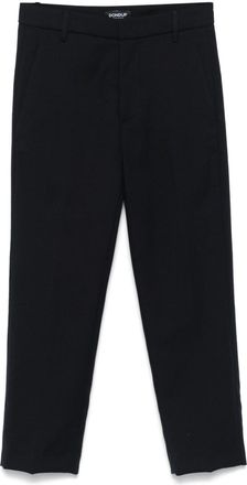 Dondup tapered trousers - women - Acetate/Virgin Wool/Viscose - 27 - Blue