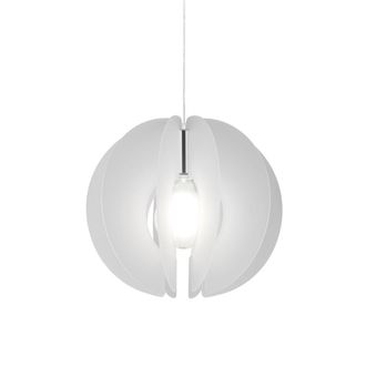 Linea Zero Suspensi&oacute;n Sirio En Metal Cromo Satinado Cm. 40x40h