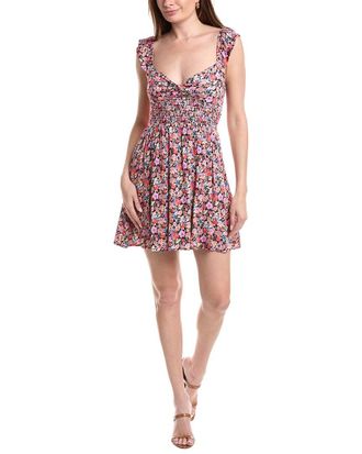 Saltwater Luxe Ruffle Tank Mini Dress