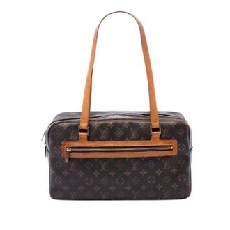 Louis Vuitton Pre-owned Cite GM Schoudertas - Dames - Pre-owned - Bruin - Maat: ONE Size Leer