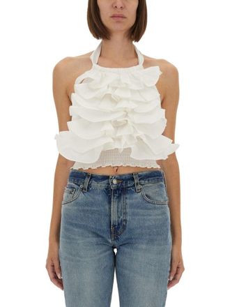 The Garment Cyprus Layer Top With Ruffles