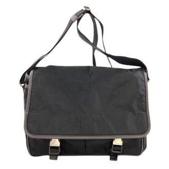 Prada Pre-owned Vintage Schoudertas - Dames - Pre-owned - Zwart - Maat: ONE Size Nylon