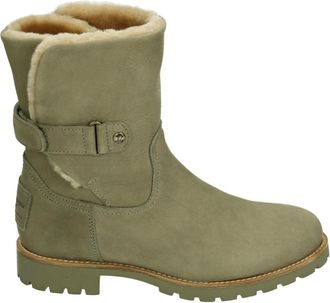 Panama Jack Sportieve Hoge Laarzen Taupe Nubuck - Dames - Winterlaarzen - Groen - 37 EU - Schoenen