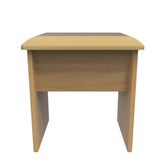 Welcome Furniture Sofia Ready Assembled Stool in Modern Oak - Welcome Furniture | TJ Hughes