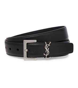 Saint laurent black belt clearance