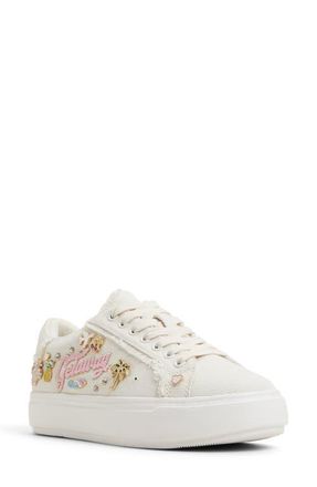 Aldo Beachvibes Sneaker in Ivory Multicolor at Nordstrom, Size 7.5