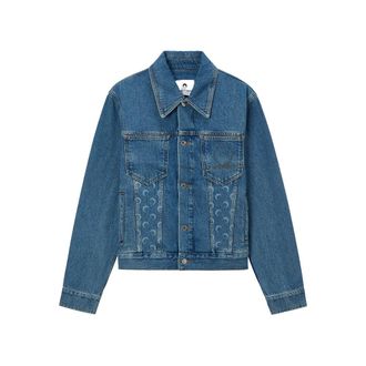 Marine Serre Outerwears Blue