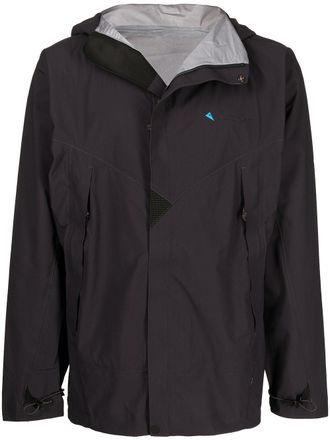 Klättermusen Asynja hooded rain jacket - Black