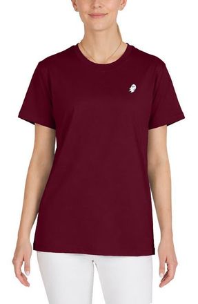 Dalix Ghost Womens Relaxed Tee in Maroon at Nordstrom, Size Small