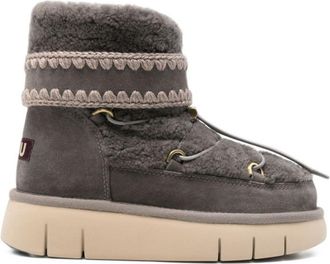 Mou Grey Eskimo Boots