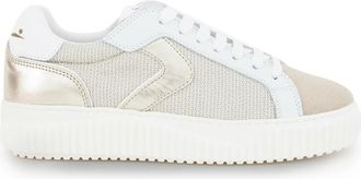 Voile Blanche Beige City Sneakers - Stijlvol en Comfortabel - Dames - Sneakers - Beige - 35 EU - Schoenen